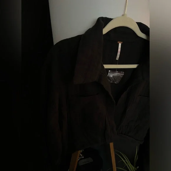 NWOT FREE PEOPLE Stay Cool Set In Black MSRP $98 Size L - Picture 10 of 16